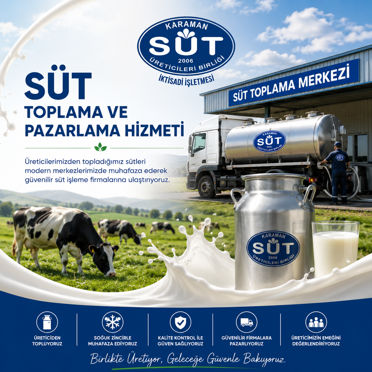 Süt Toplama ve Pazarlama Hizmeti